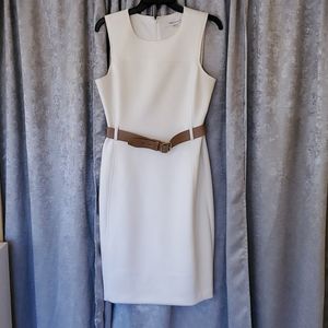 Calvin Klein Cream Dress